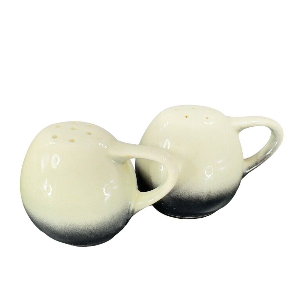 Crown Potteries Co Evansville Indian Pottery Salt Pepper Shaker Set USA HandMade